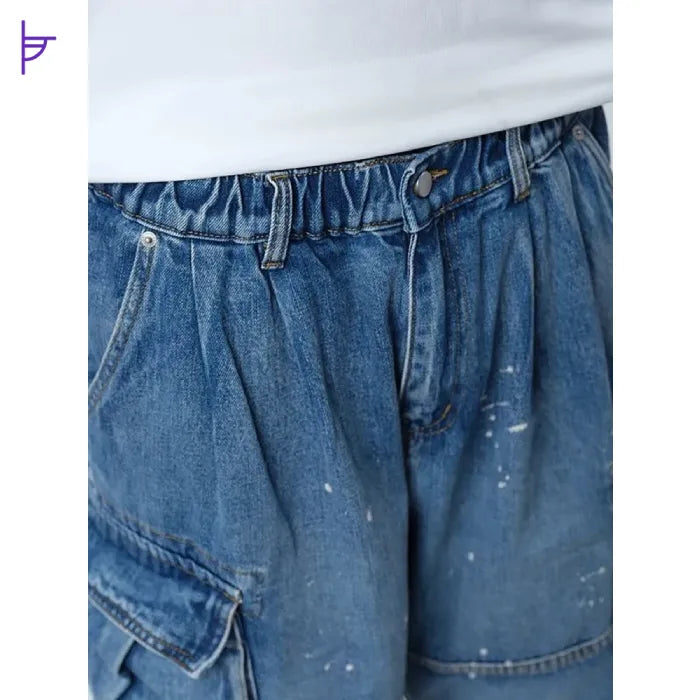 Ceinture Pantacourt Cargo Jean Homme