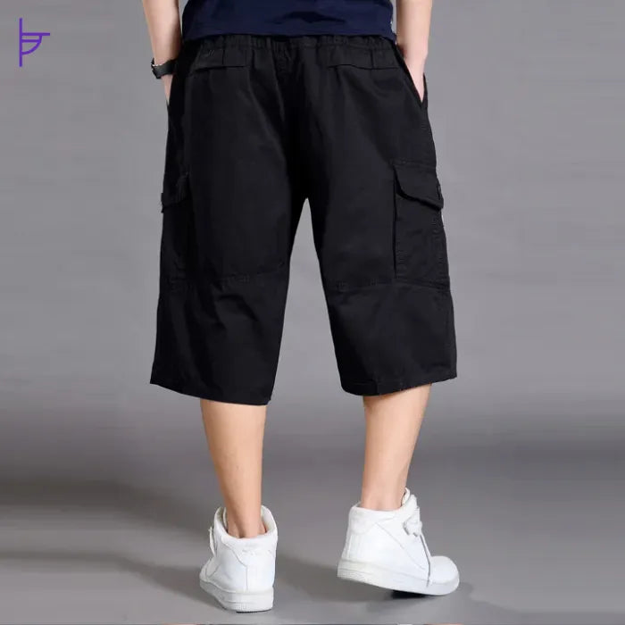 Pantacourt Cargo Poches Modernes