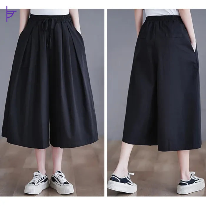 Pantacourt Chic Fluide Femme Bohème