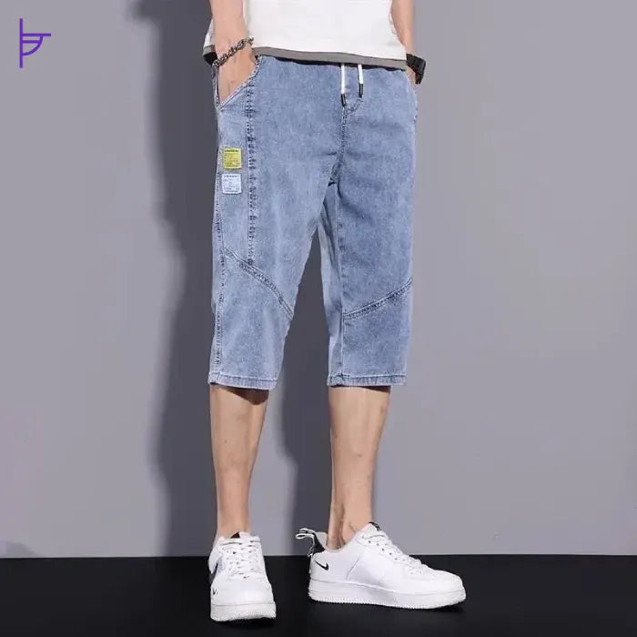 Pantacourt Denim Homme