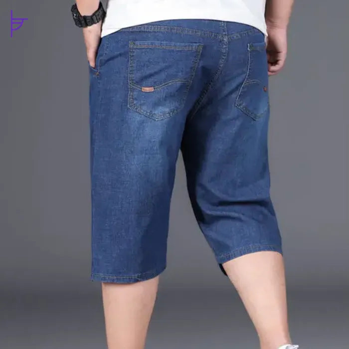 Pantacourt Homme Denim Large