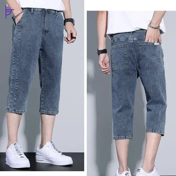 Pantacourt Homme Jean 3/4 Homme