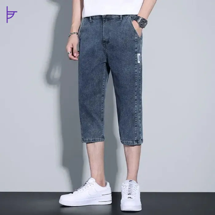 Pantacourt Homme Jean 3/4