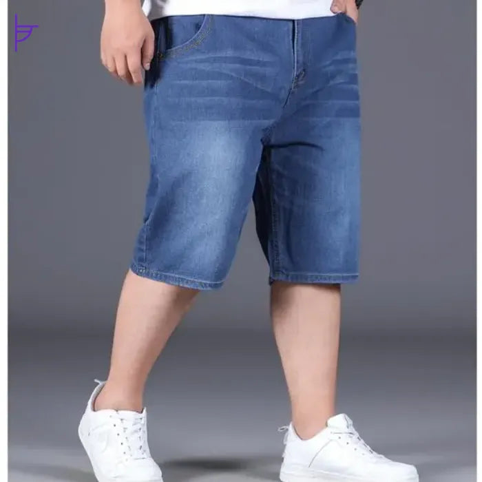 Pantacourt Homme Jean Large