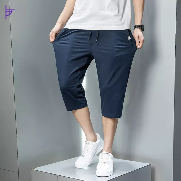 Pantacourt Homme Sport Bleu