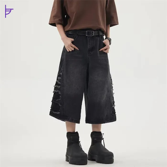 Pantacourt Jean Dark Pulse Streetwear