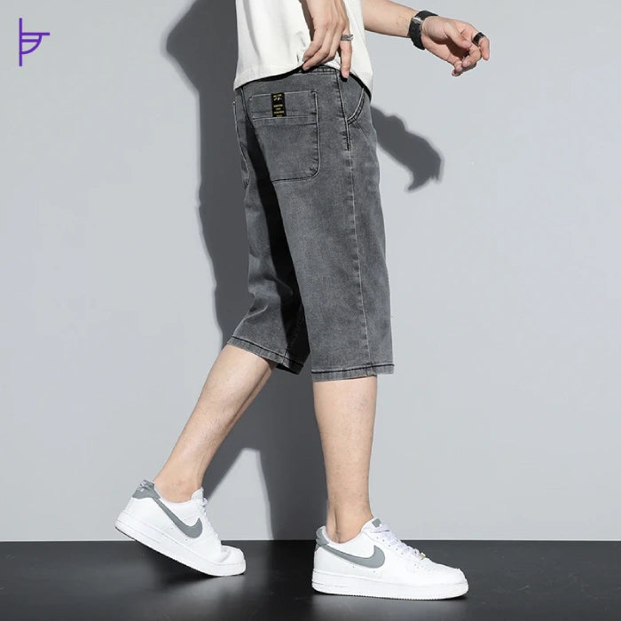 Pantacourt Jean Gray Dust pour Homme
