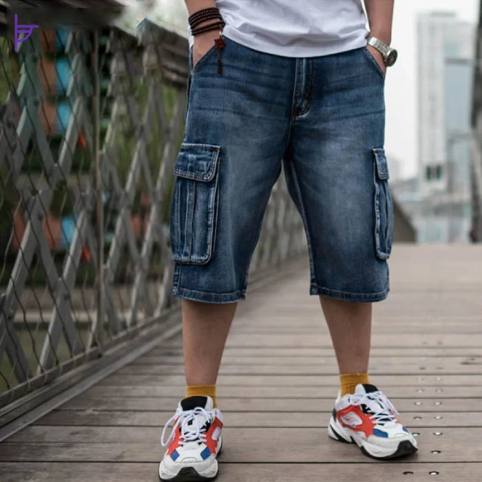 Pantacourt Jean Trousers Homme
