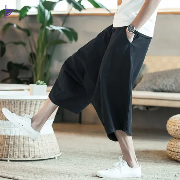 Pantacourt Sport Large Noir