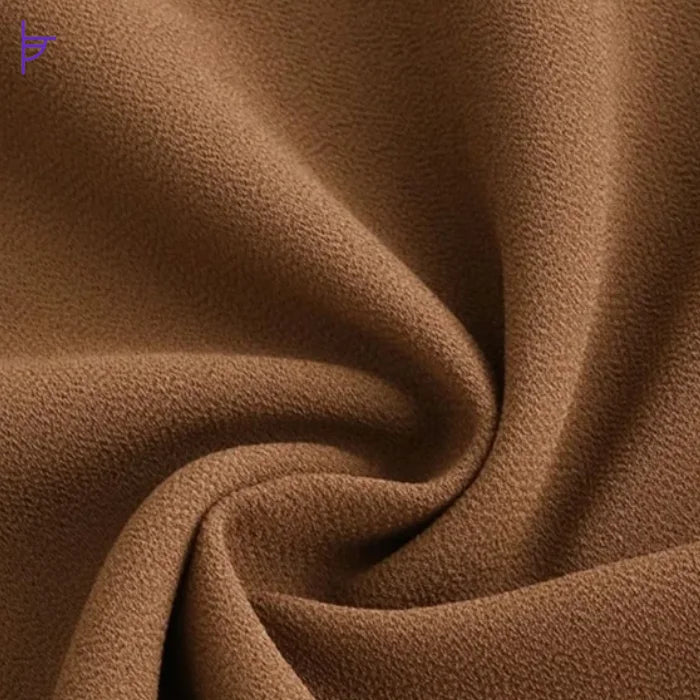 Tissu du Pantacourt Jupe Chic Camel