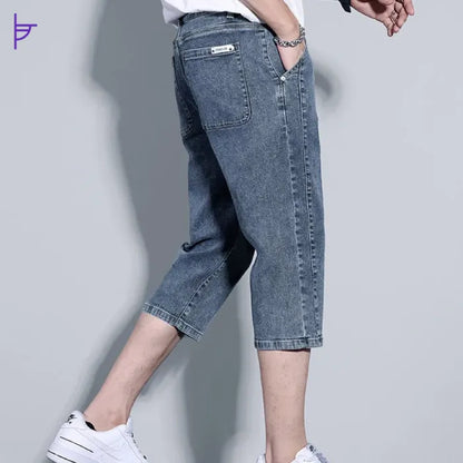Pantacourt Homme Denim 3/4