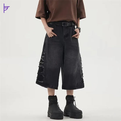 Pantacourt Jean Dark Pulse Streetwear