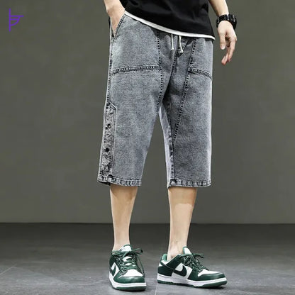 Pantacourt Jean Homme Gris Concrète