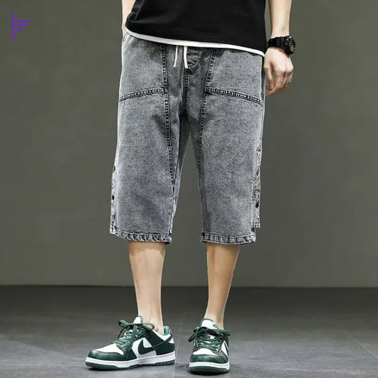 Pantacourt Jean Homme Gris