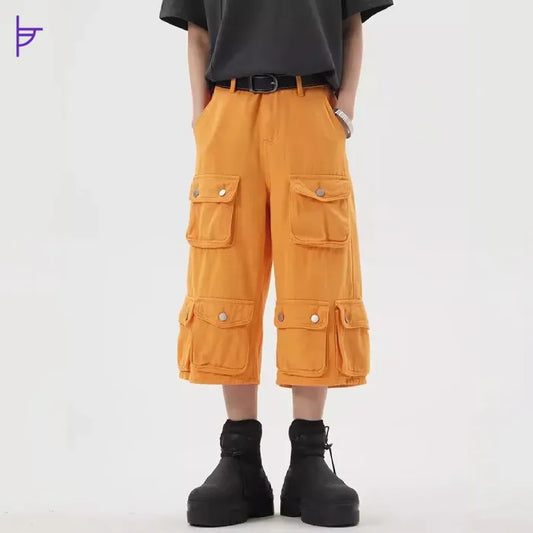 Pantacourt Jean Poche-Partout Orange