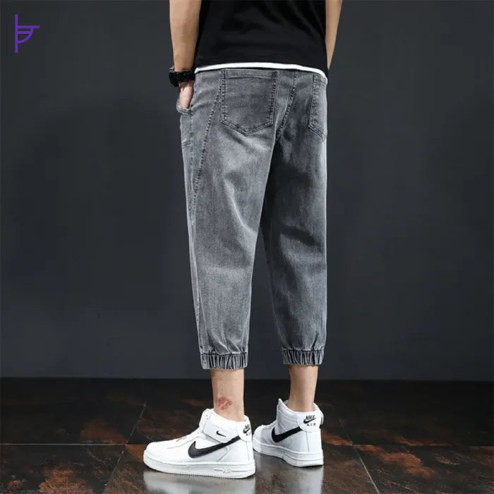 Pantacourt Jean Slim Homme Nova