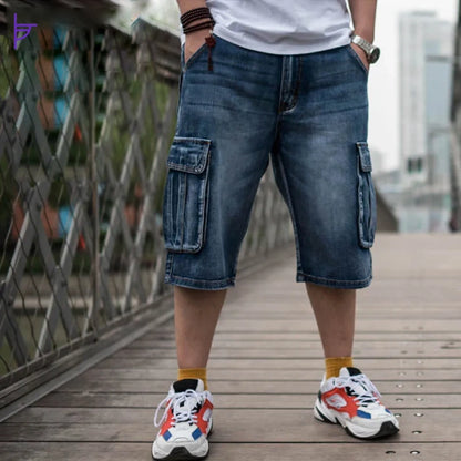 Pantacourt Jean Trousers Homme