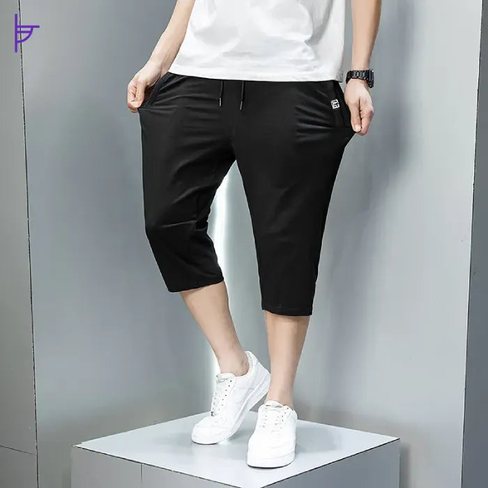 Pantacourt Sport Noir Homme M